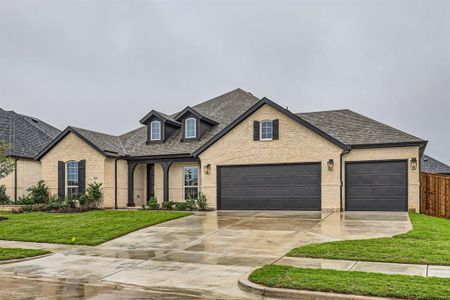 New construction Single-Family house 4237 Tower Bluff Road, Midlothian, TX 76065 Plan 1688- photo 0