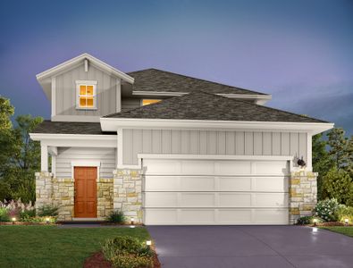 New construction Single-Family house Lone Peak Wy, Dripping Springs, TX 78620 - photo 3 3