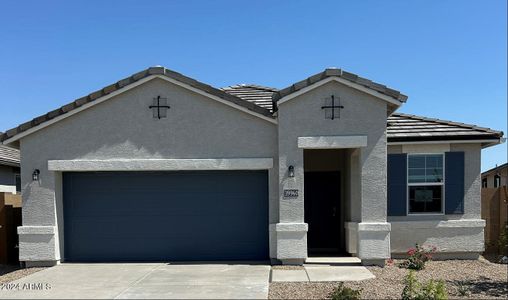 New construction Single-Family house 39960 W Hillman Drive, Maricopa, AZ 85138 Gull- photo 0 0