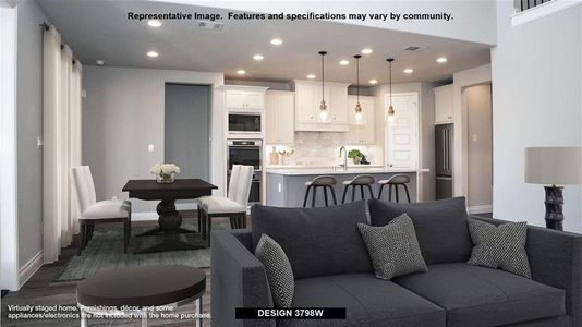 New construction Single-Family house 25210 Drumin Drive, Katy, TX 77493 Design 3798W- photo