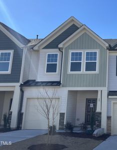 New construction Townhouse house 68 Clear Bead Court, Clayton, NC 27527 Litchfield- photo 0