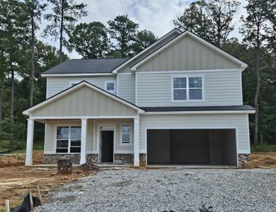 New construction Single-Family house 571 Ralph Still Road, Dacula, GA 30019 Abby- photo 0