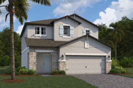 New construction Single-Family house 30963 Pendleton Landing Circle, Wesley Chapel, FL 33545 Aspen- photo 0