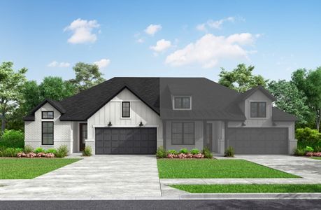 New construction Duplex house Bellissimo, 24118 Fawn Thicket Way, Katy, TX 77493 - photo