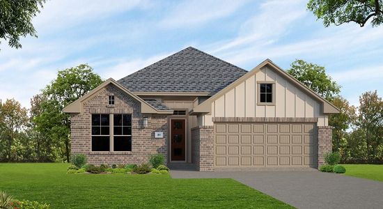 New construction Single-Family house Meridian, 256 Faulkner Street, Liberty Hill, TX 78642 - photo