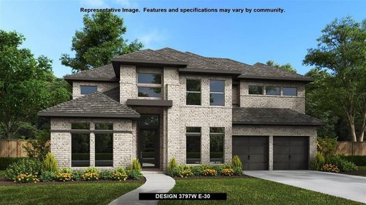 New construction Single-Family house 11823 Bush Tail Court, Mont Belvieu, TX 77523 Design 3797W- photo 0 0