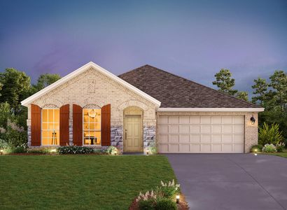 New construction Single-Family house Montgomery, 131 Grand Teton Drive, Kyle, TX 78640 - photo