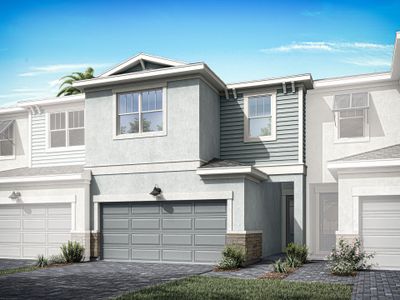 New construction Townhouse house 3559 Nw Solange Ct, Jensen Beach, FL 34957 Dylan- photo 0