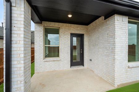 New construction Single-Family house 1214 Rothland Lane, Red Oak, TX 75154 Hawthorn II W- photo 30 30