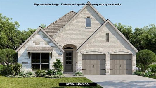 New construction Single-Family house 109 Civita Rd, Liberty Hill, TX 78642 Design 2420S- photo 0 0