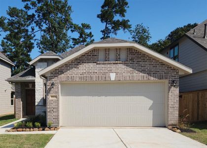 New construction Single-Family house 9372 Hard Rock Road, Conroe, TX 77303 Jackie II- photo 0