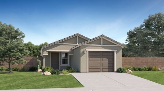 New construction Single-Family house 12486 E Verbina Ln, Florence, AZ 85132 Iris Plan 2556- photo 0