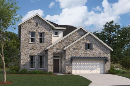 New construction Single-Family house 3638 Prosper Road, Leander, TX 78641 Franklin II- photo 0 0