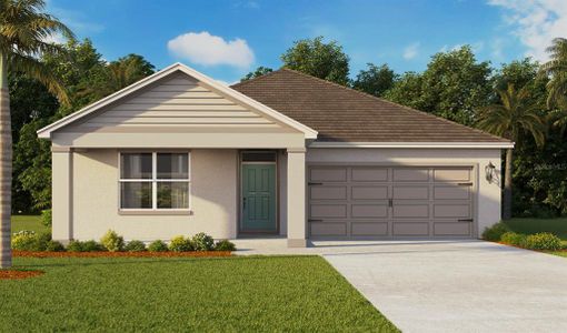 New construction Single-Family house 3876 Diving Dove Lane, Bartow, FL 33830 Lakeside- photo 0