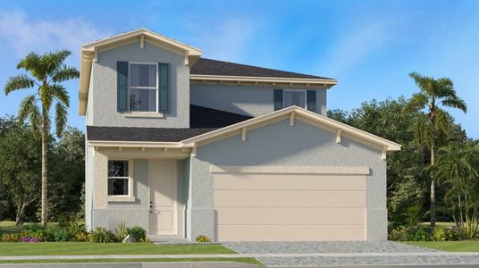 New construction Single-Family house 2181 Marigold Trail Nw, Palm Bay, FL 32907 Columbia- photo 0