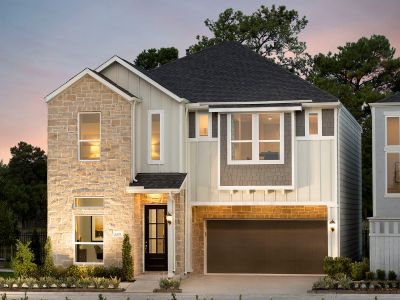New construction Single-Family house 4208 Weathered Oak Drive, Houston, TX 77080 The Sanctuary (2518)- photo 0 0