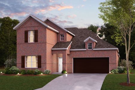 New construction Single-Family house 7510 Prairie Holly Lane, Venus, TX 76084 Livingston - 40' Smart Series- photo 0 0
