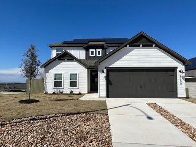 New construction Single-Family house 9700 Gladsome Path, Manor, TX 78653 - photo 0