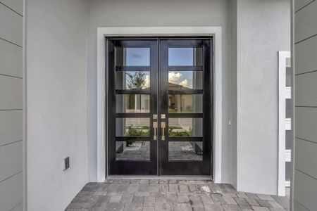 New construction Single-Family house Courtyard 2 (Palm Collection), 9274 Sanders Tree Loop, Wesley Chapel, FL 33545 - photo