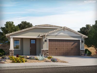 New construction Single-Family house 35525 W Cartegna Lane, Maricopa, AZ 85138 Mayfair- photo 0 0