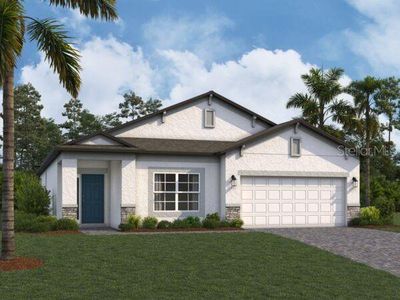 New construction Single-Family house 11996 Hilltop Farms Drive, Dade City, FL 33525 Picasso- photo 0 0