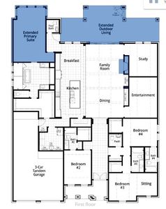 New construction Single-Family house 4101 Linear Drive, Celina, TX 75078 Verona Plan- photo 1 1