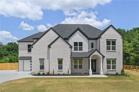 New construction Single-Family house 3853 Indian Shoals Rd, Bethlehem, GA 30620 - photo 0