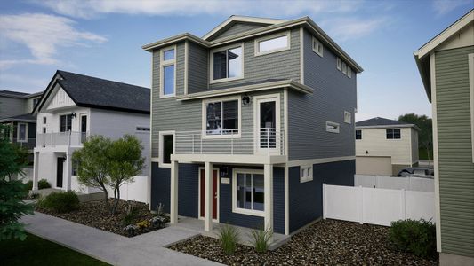 New construction Single-Family house 5137 North Yampa Street, Denver, CO 80249 - photo 1 1