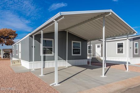 New construction Manufactured Home house 320 E Mckellips Road 178, Unit 178, Mesa, AZ 85201 - photo