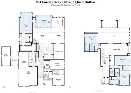 New construction Single-Family house 834 Forest Creek Drive, Rockwall, TX 75087 224G Plan- photo 1 1