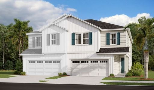 New construction Single-Family house 1361 High Falls Drive, Jacksonville, FL 32205 Sandalwood- photo 0