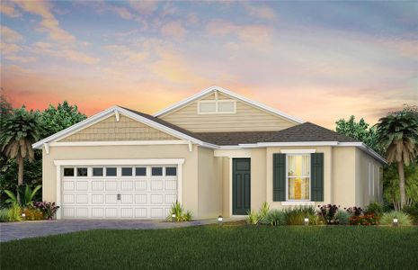 New construction Single-Family house 17319 Saw Palmetto Avenue, Clermont, FL 34714 Mystique- photo 0