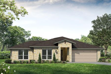 New construction Single-Family house 1813, 19906 Boggy Ford Road, Lago Vista, TX 78645 - photo