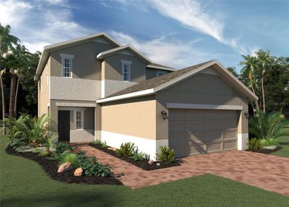 New construction Single-Family house 1702 Tree Shade Drive, Davenport, FL 33837 Destin- photo 0