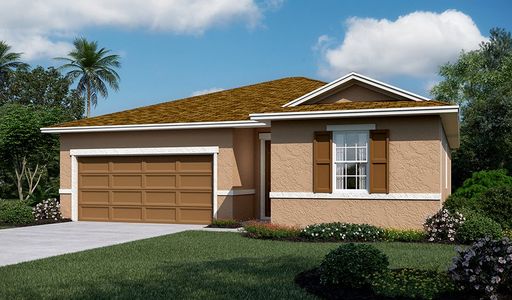 New construction Single-Family house Amethyst, 610 Heritage Square Drive, Haines City, FL 33844 - photo
