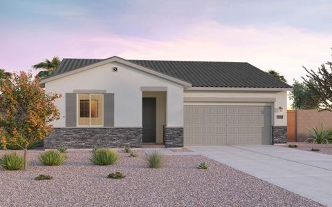 New construction Single-Family house 12606 W Marguerite Ave, Avondale, AZ 85323 Laredo- photo
