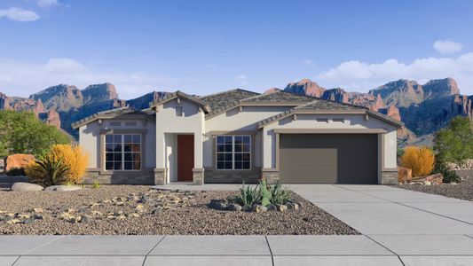 New construction Single-Family house Onyx, 9416 North 178th Drive, Waddell, AZ 85355 - photo