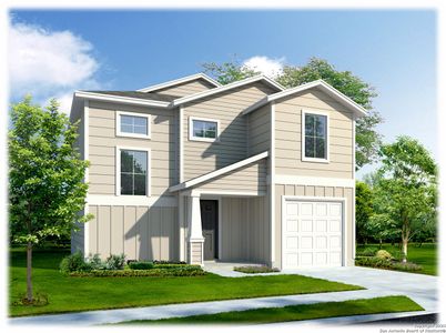 New construction Single-Family house 7514 Capella Circle, San Antonio, TX 78252 The Reese- photo 0 0