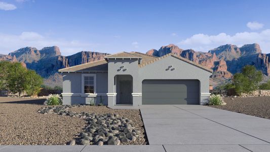 New construction Single-Family house 38220 W Bello Ln, Maricopa, AZ 85138 Cali- photo 0