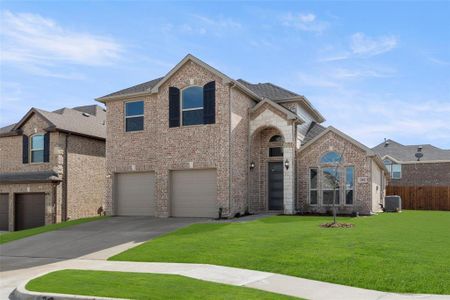 New construction Single-Family house 200 Calhoun Street, Glenn Heights, TX 75154 Caroline 2F- photo