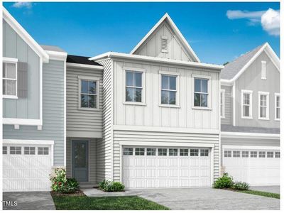 New construction Townhouse house 7822 Berry Crest Avenue, Raleigh, NC 27617 Ellis- photo 0