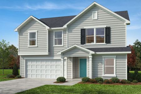 New construction Single-Family house Plan 2338 Modeled, 121 Saint Clair Drive, Fuquay Varina, NC 27526 - photo