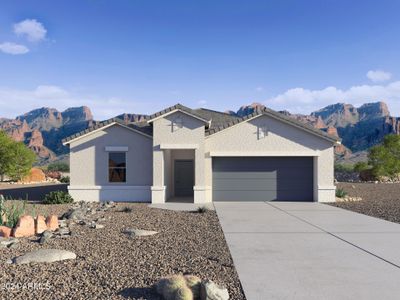New construction Single-Family house 1126 S Mullberry Street, Florence, AZ 85132 - photo 0