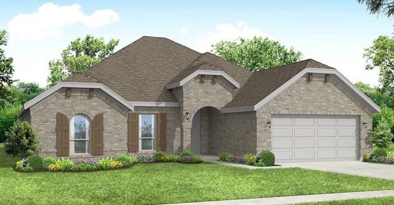 New construction Single-Family house 1027 Moss Grove Trail, Justin, TX 76247 Cromwell- photo 0