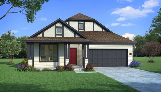 New construction Single-Family house 4052 Colony River Rock Boulevard, Pinehurst, TX 77362 Birch II J- photo 6 6