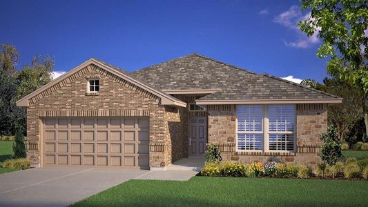 New construction Single-Family house 125 Attwater Road, Rhome, TX 76078 HOBBS- photo 0 0