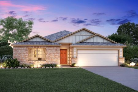 New construction Single-Family house Pineda, 5702 Dawning Sun Street, Fulshear, TX 77441 - photo