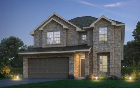 New construction Single-Family house 16831 Bristle Cone Way, Conroe, TX 77302 The Tivoli- photo 0