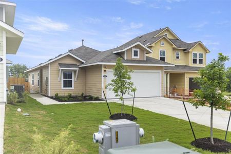 New construction Single-Family house 120 Delta Crescent, Maxwell, TX 78656 Hymeadow 1514- photo
