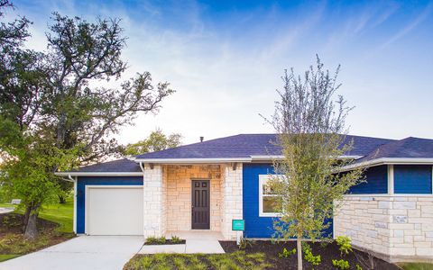 New construction Townhouse house 103 Covert Cove, San Marcos, TX 78666 Crenshaw- photo 1 1